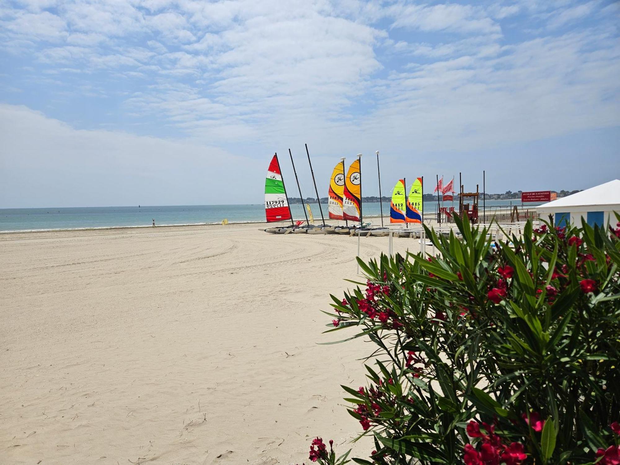 Le Capitole - Studio Plage Benoit Dans Residence Face Mer La Baule-Escoublac Buitenkant foto